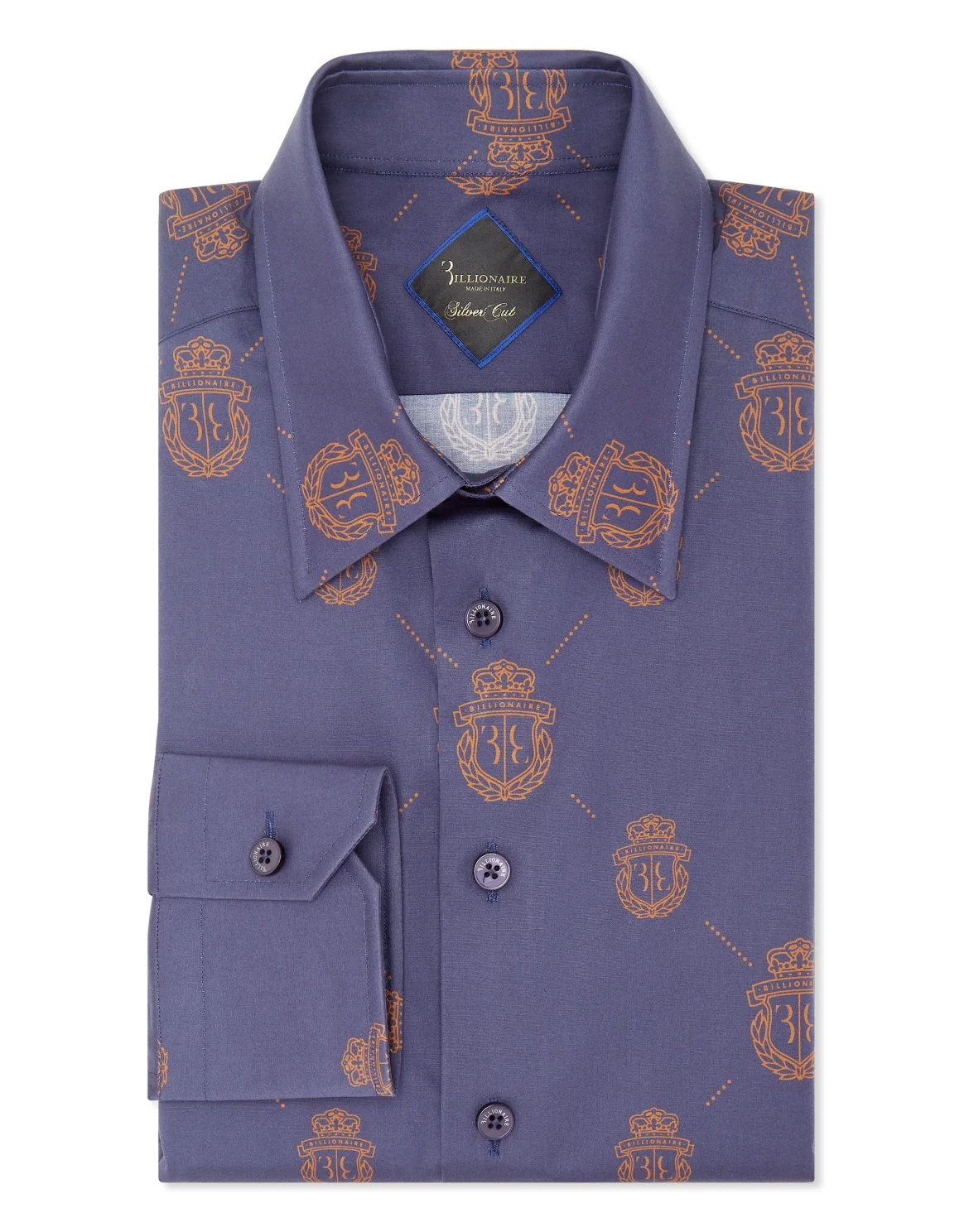 Shirt Silver Cut LS Crest, цвет: Синий