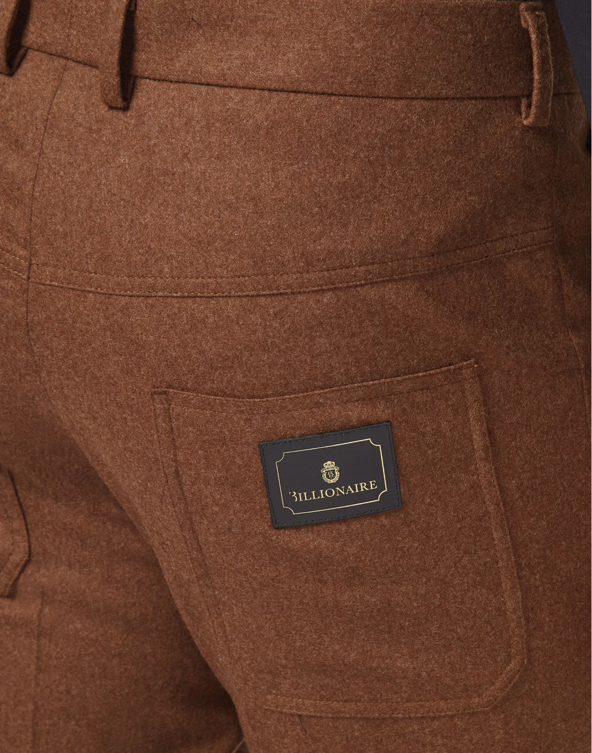 Wool Long Trousers Iconic, цвет: Коричневый