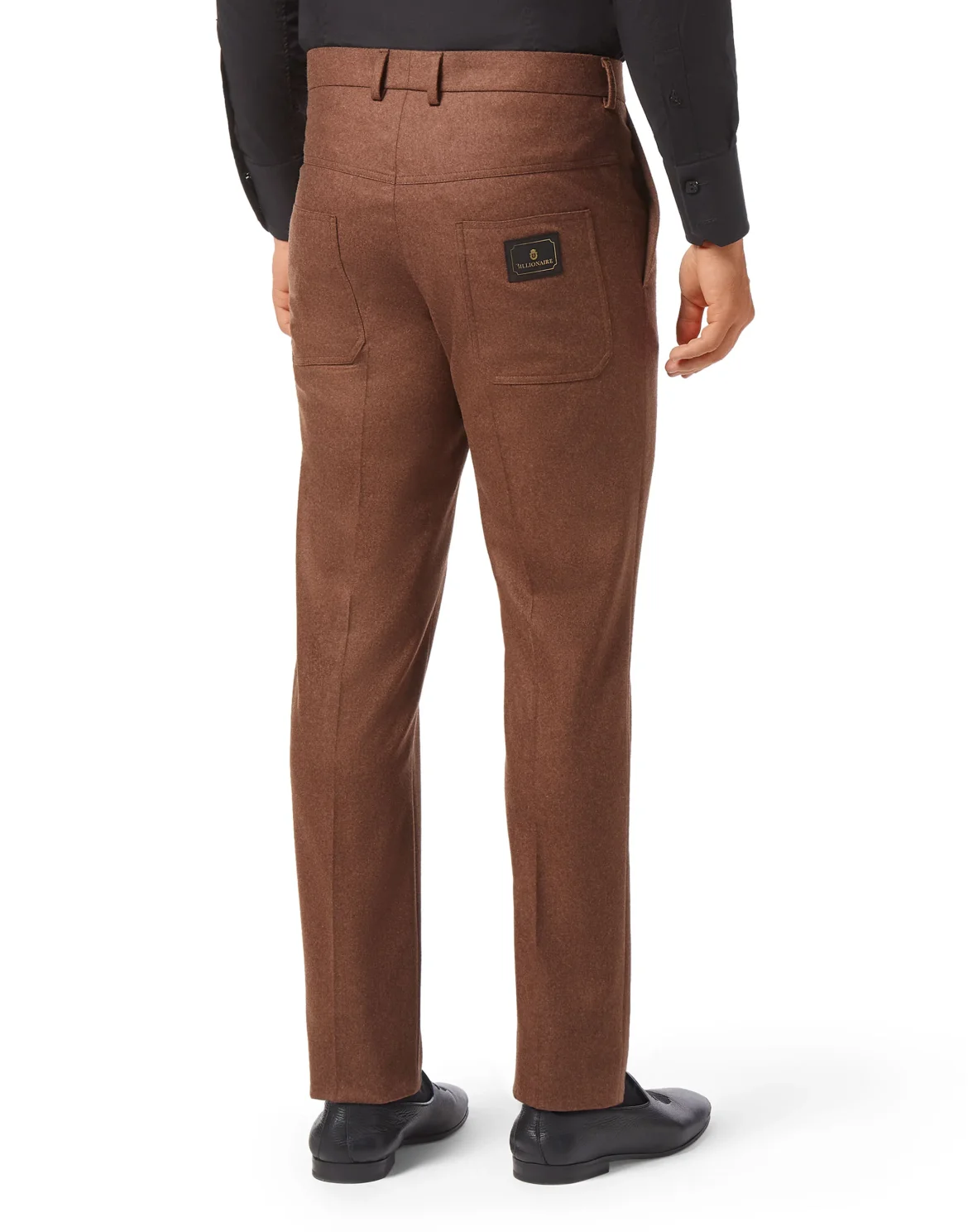 Wool Long Trousers Iconic, цвет: Коричневый