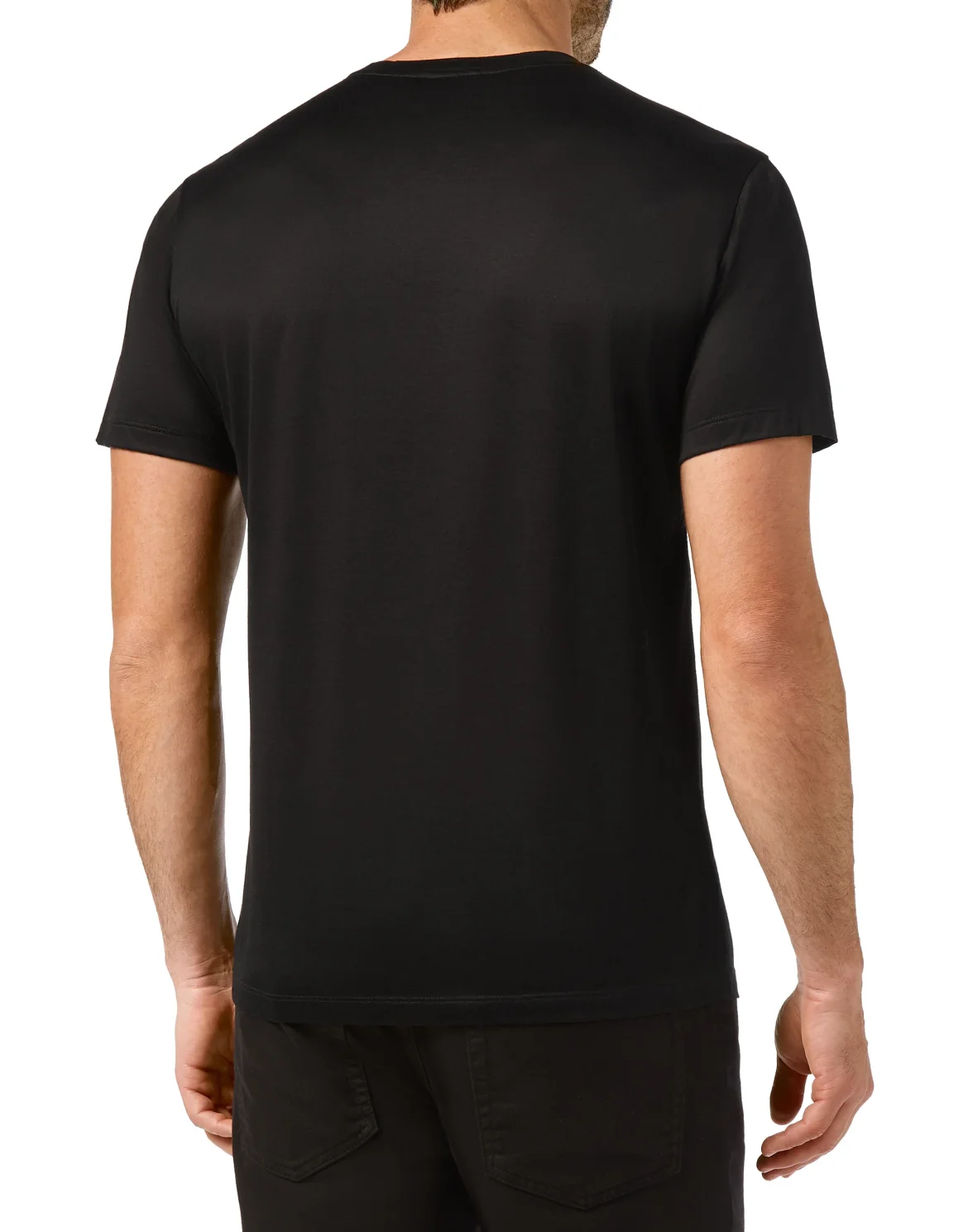 T-shirt Round Neck SS Wolf, цвет: Черный
