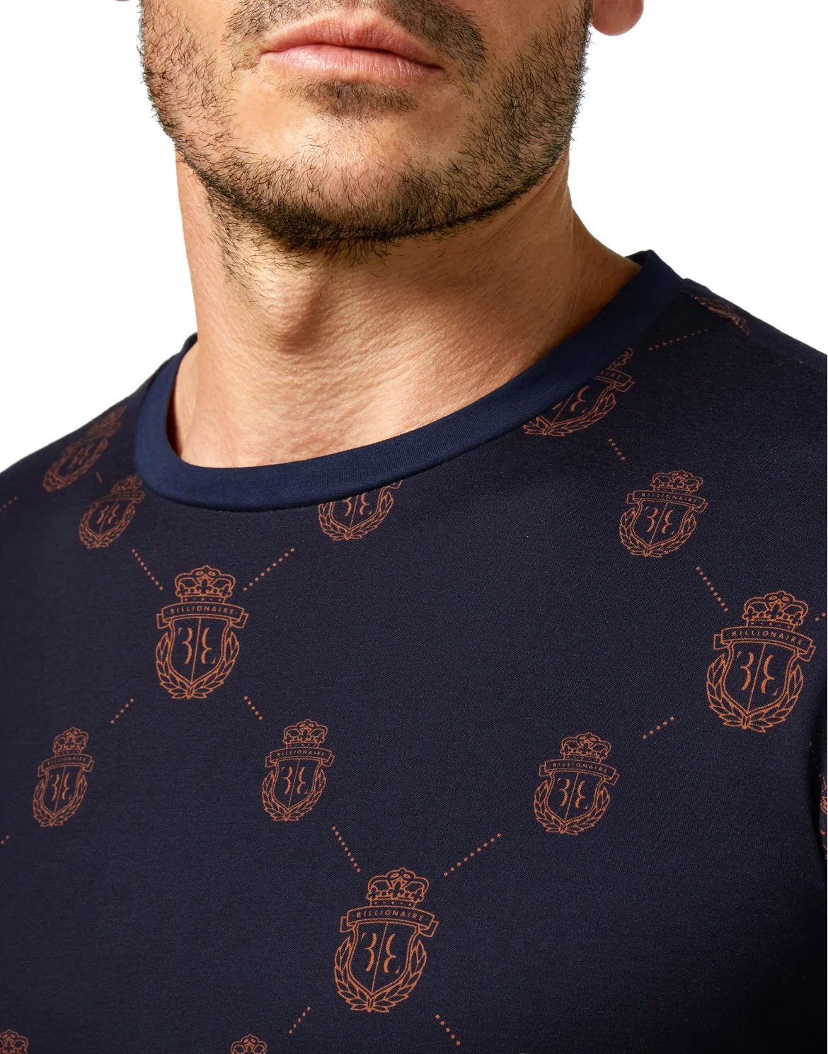 T-shirt Round Neck SS Crest, цвет: Синий