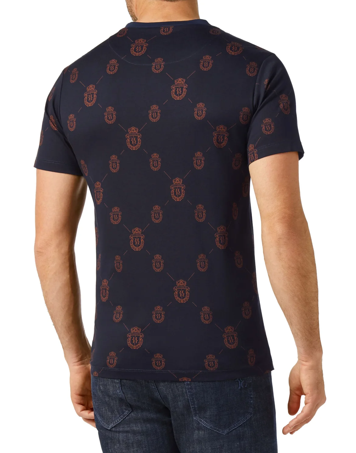 T-shirt Round Neck SS Crest, цвет: Синий