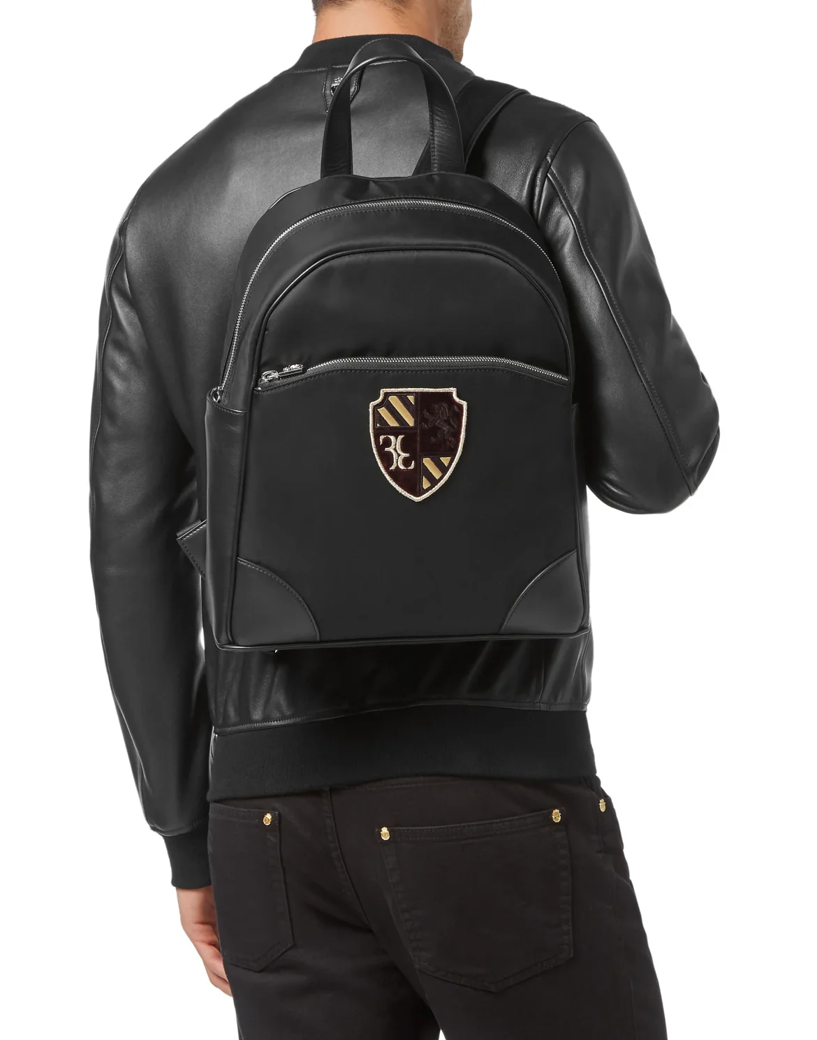 Nylon Backpack, цвет: Черный