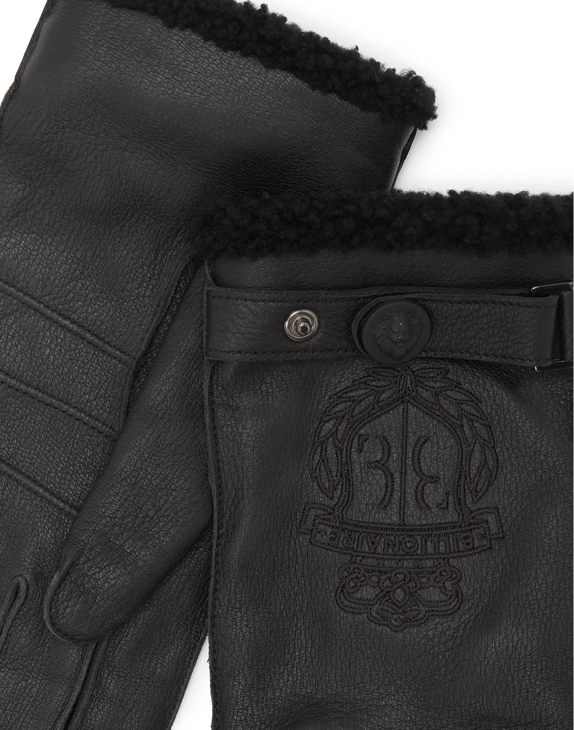 Leather Lo-gloves, цвет: Черный