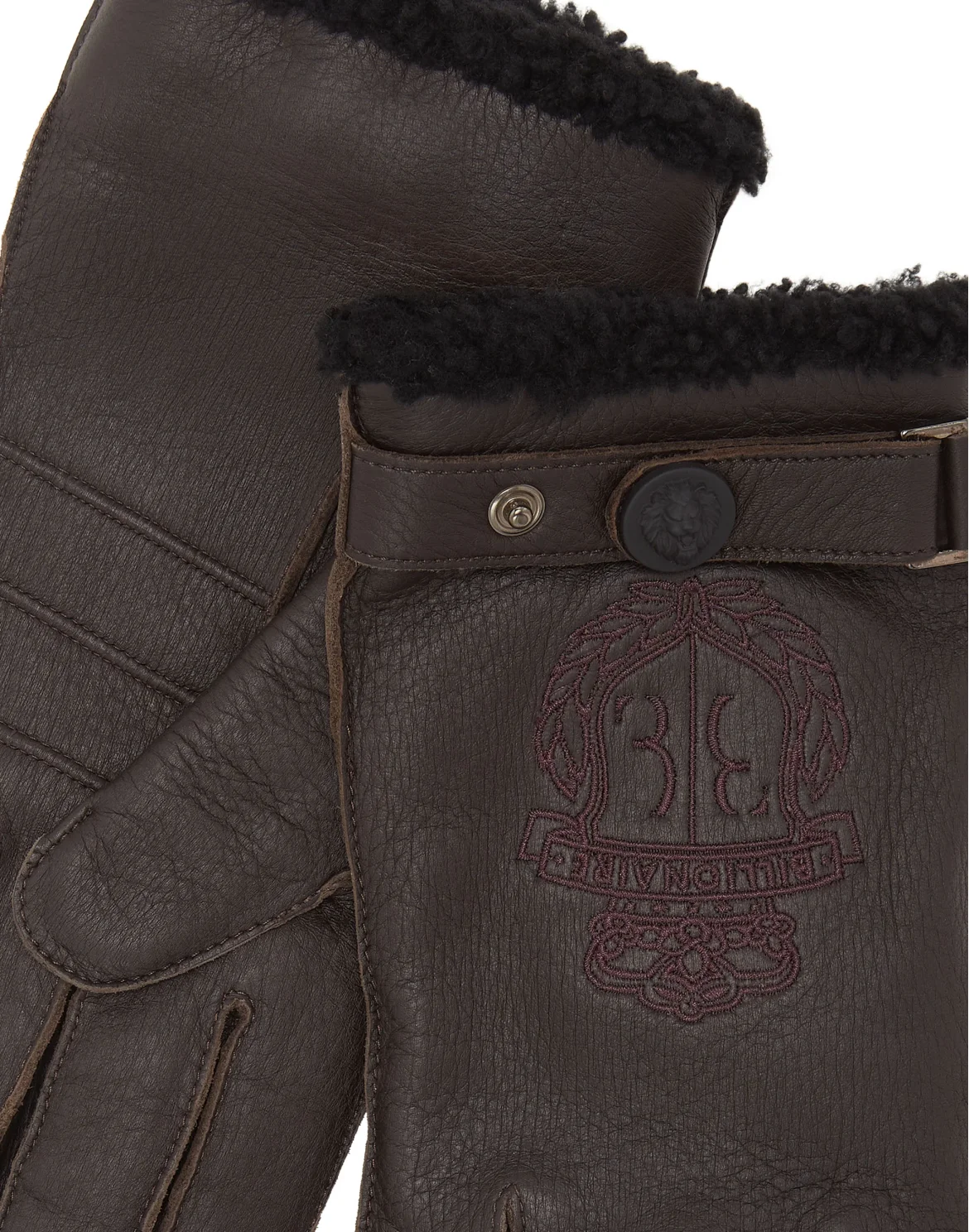 Leather Lo-gloves, цвет: Коричневый