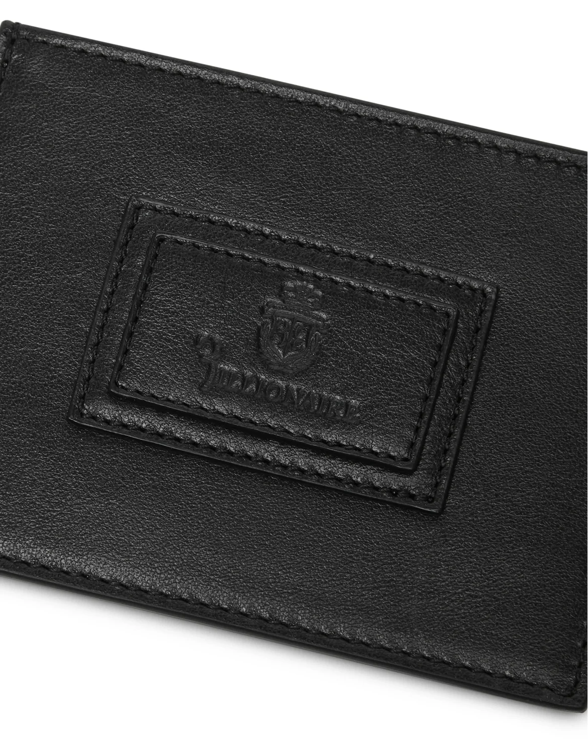 Leather Credit Cards Holder, цвет: Черный