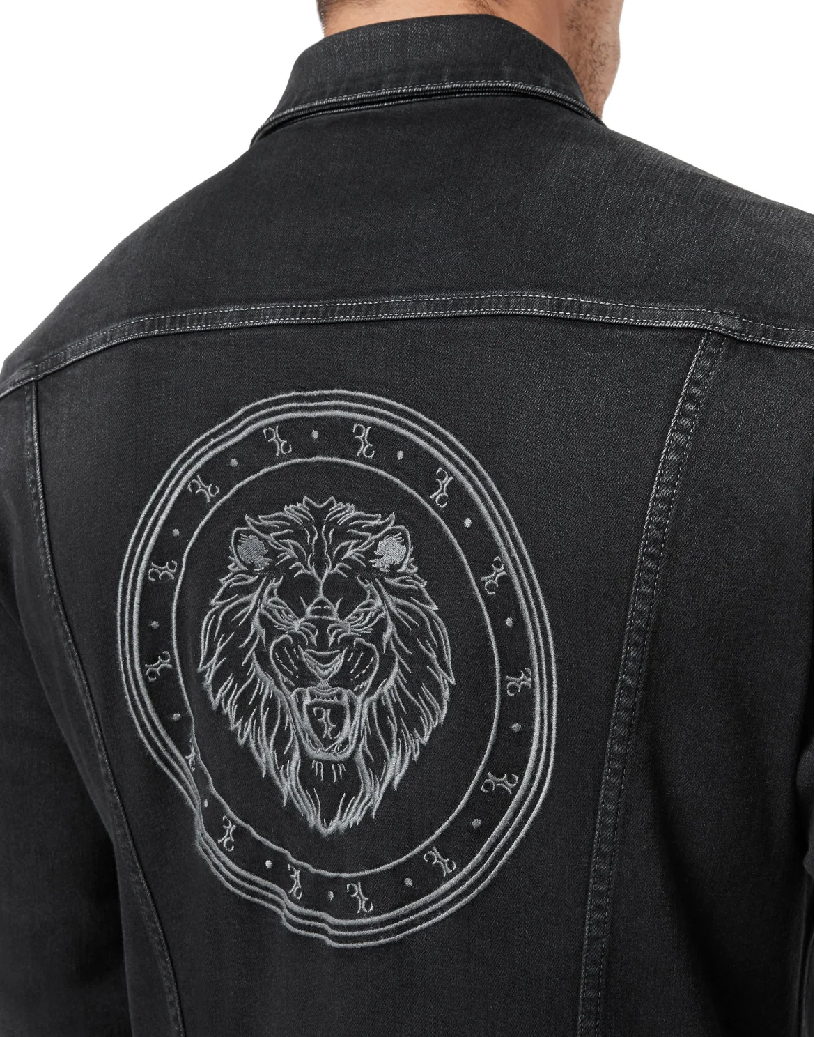 Denim Jacket, цвет: Черный