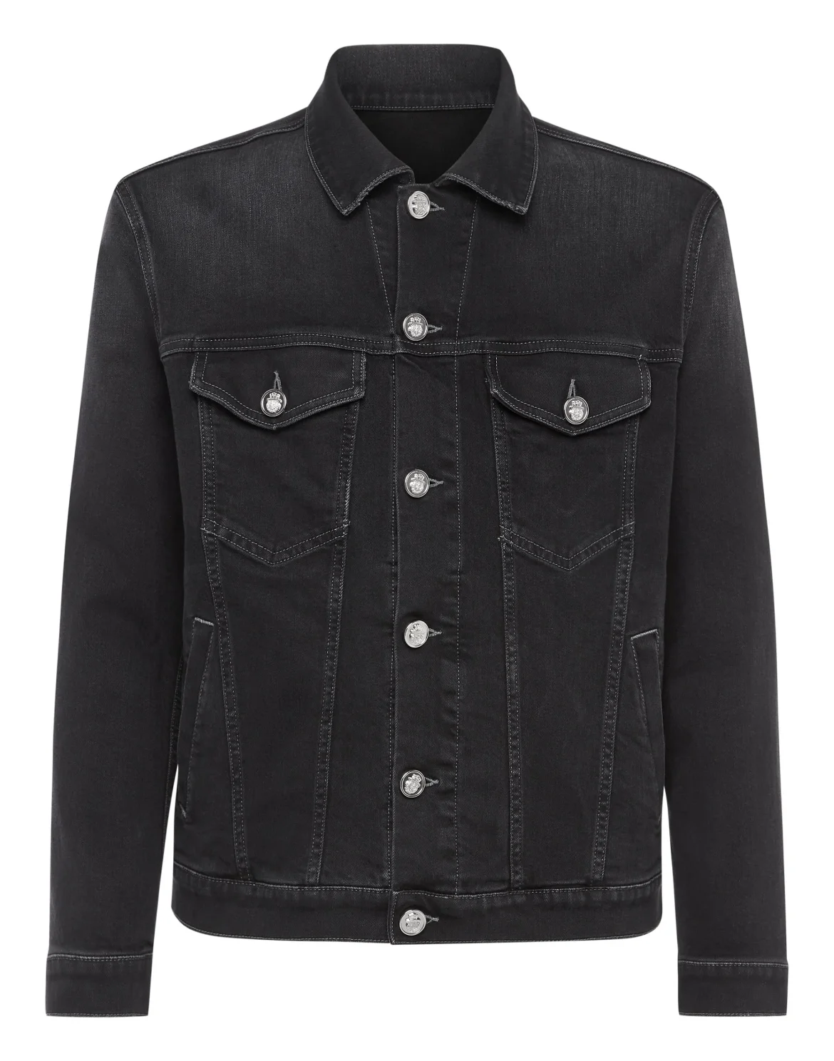 Denim Jacket, цвет: Черный