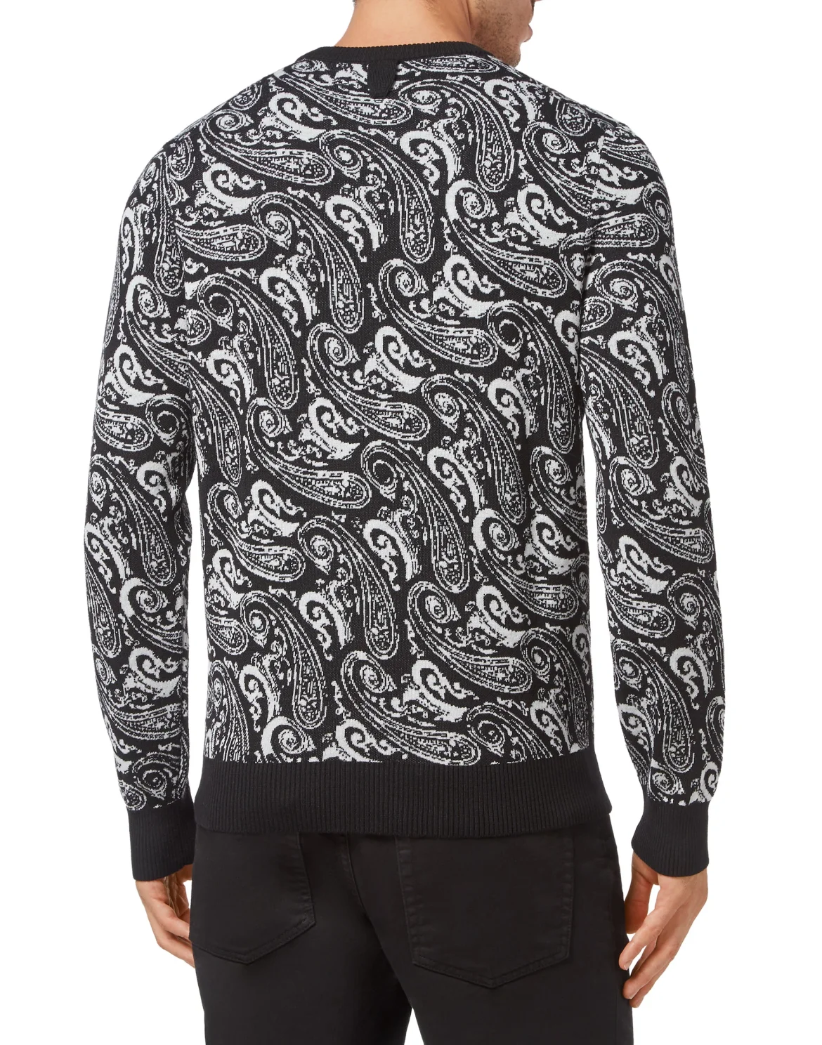 Pullover Round Neck LS, цвет: Черный