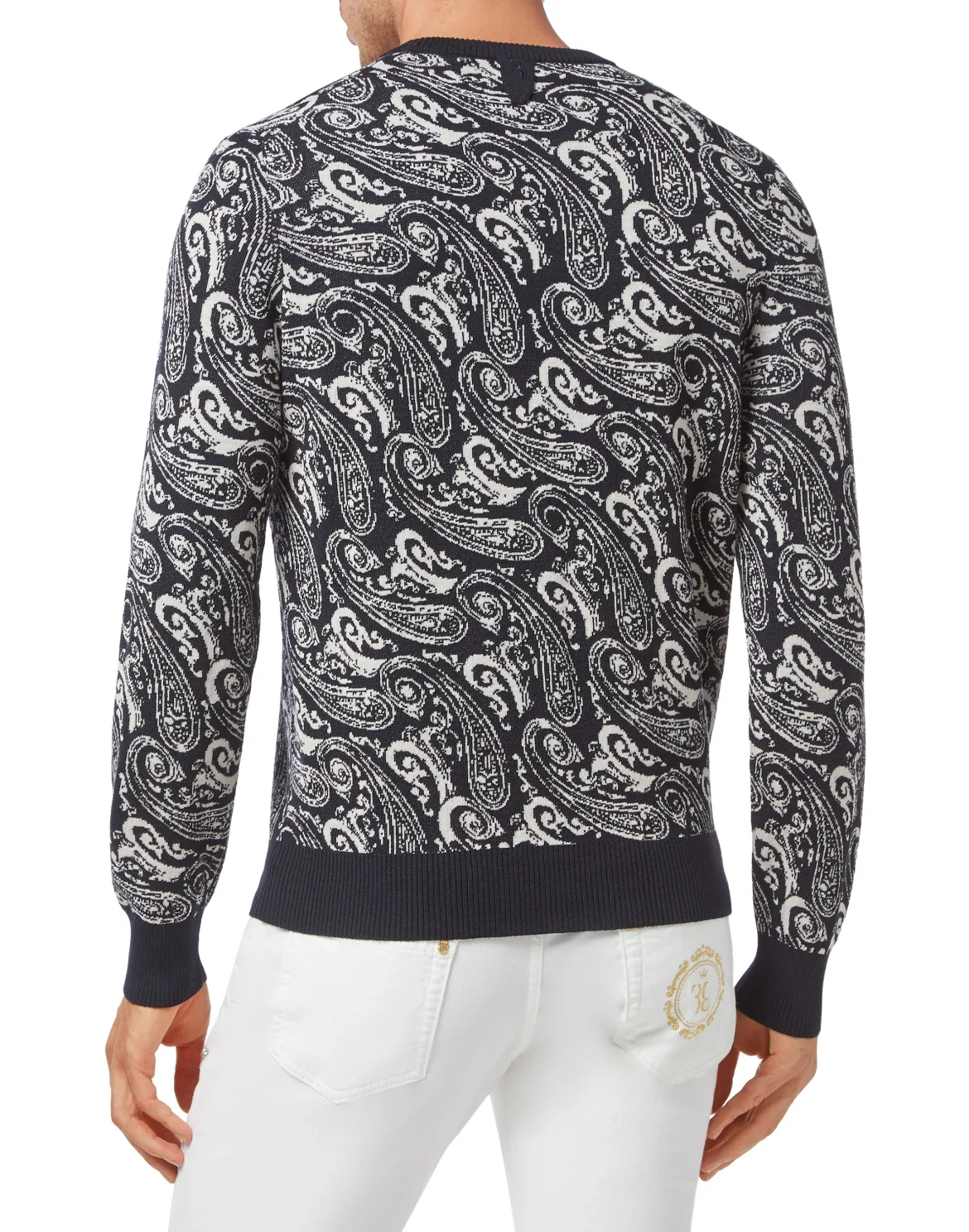 Pullover Round Neck LS, цвет: Синий
