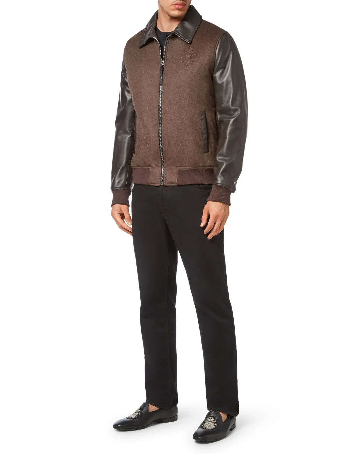 Varsity Bomber, цвет: Коричневый