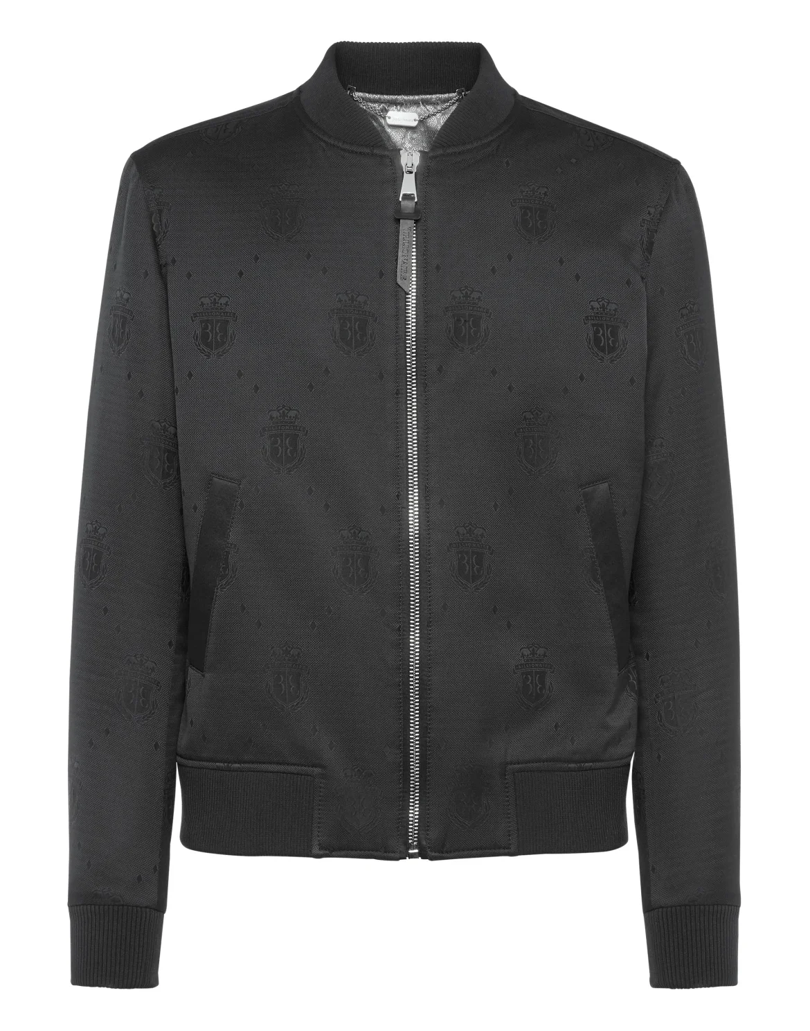 Jacquard Bomber, цвет: Черный