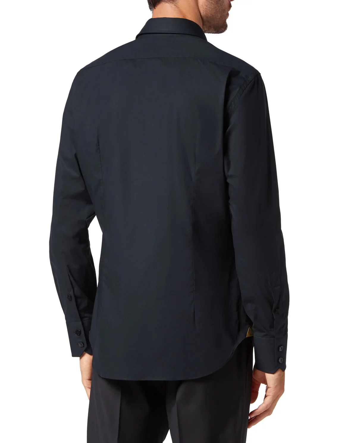 Shirt Silver Cut LS, цвет: Черный