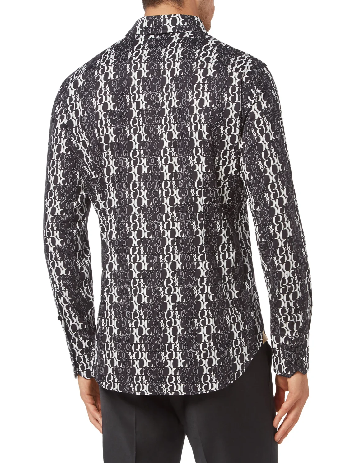 Shirt LS Slim Fit, цвет: Черный