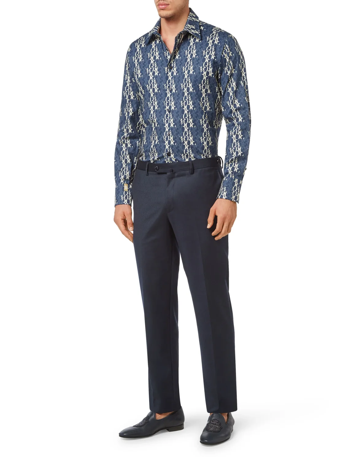 Shirt LS Slim Fit, цвет: Синий