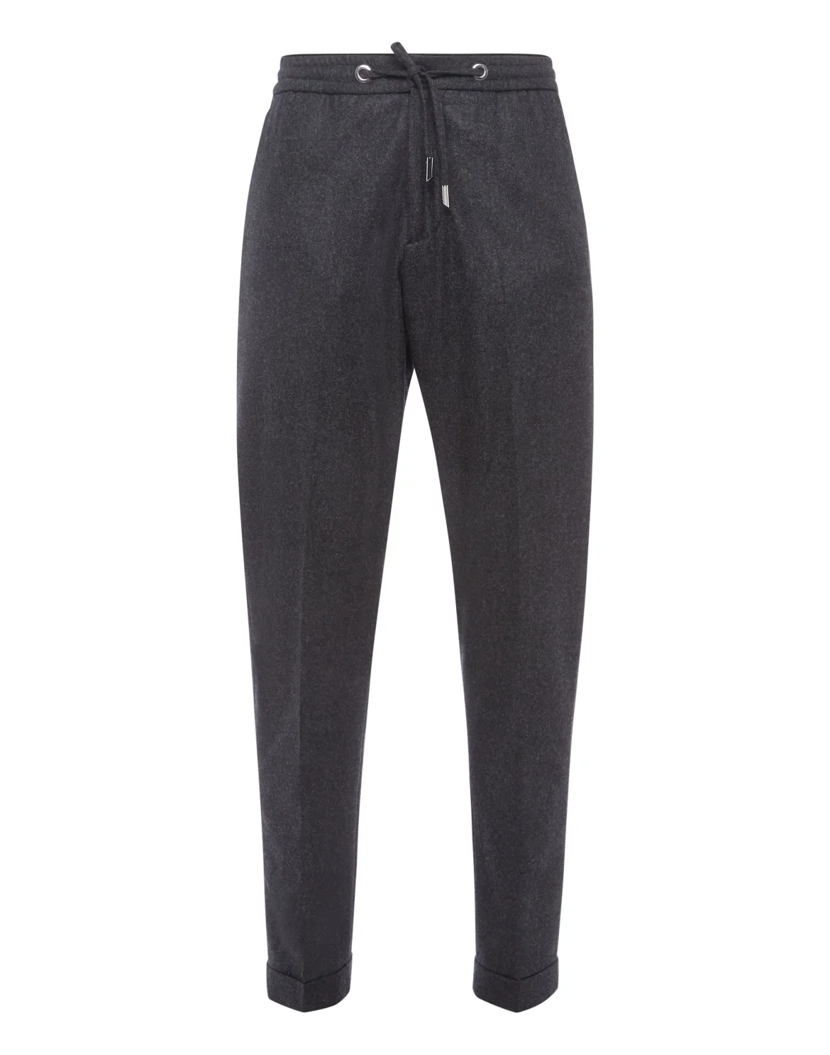 Flannel Jogging Trousers, цвет: Черный
