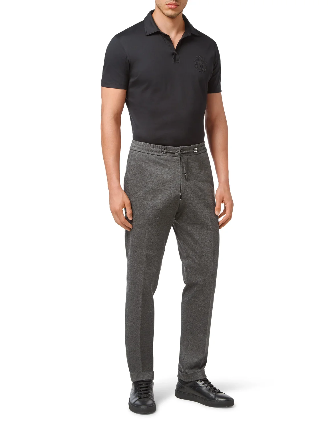 Flannel Jogging Trousers, цвет: Серый
