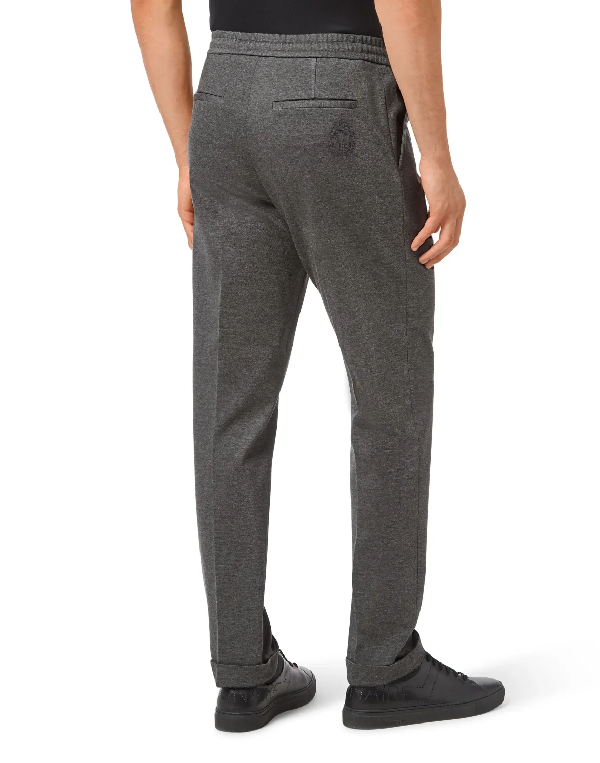 Flannel Jogging Trousers, цвет: Серый