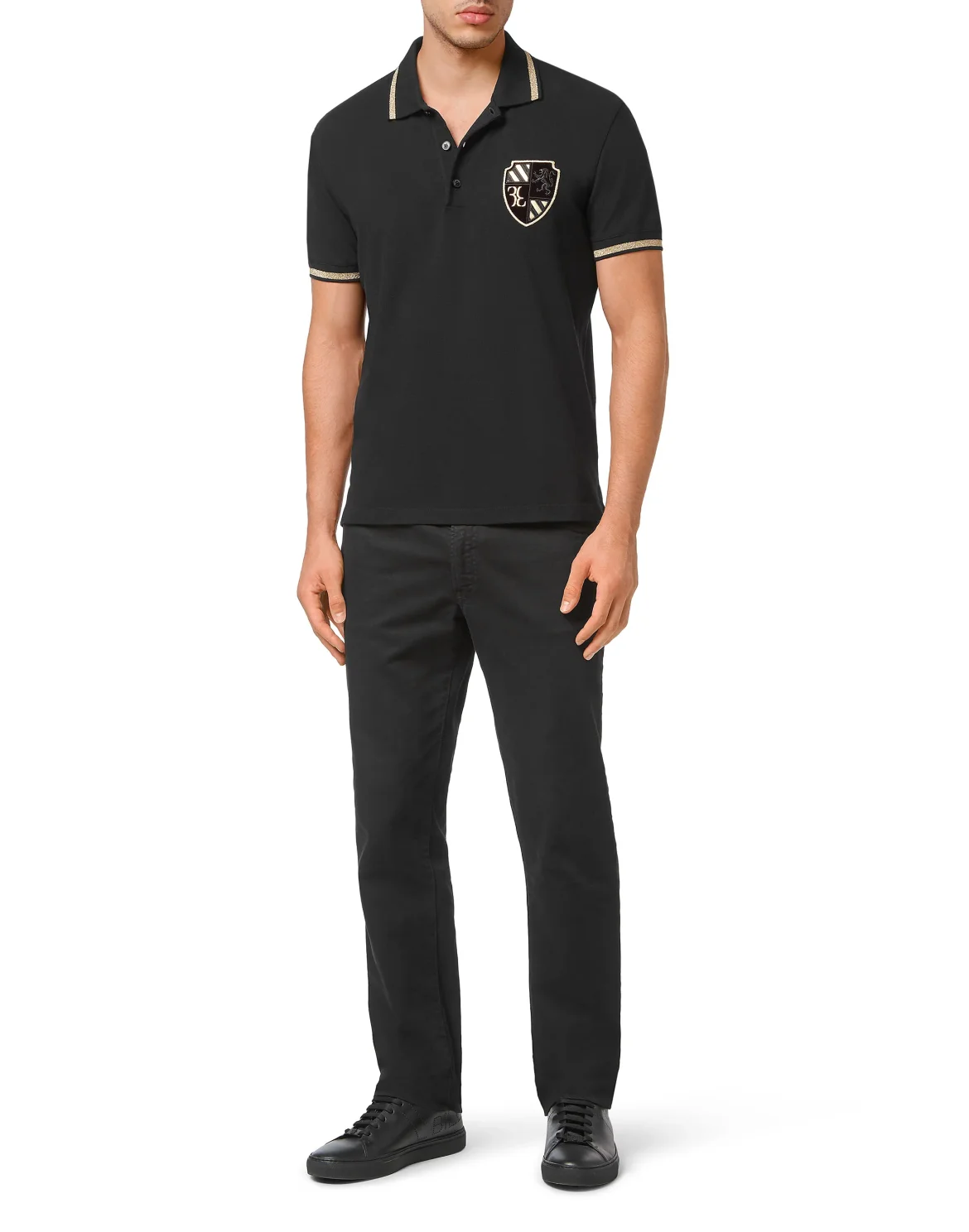 Polo shirt SS, цвет: Черный