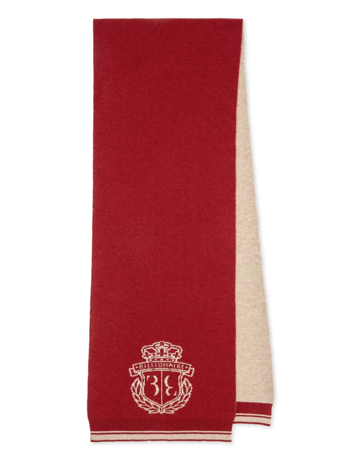 Cashmere Wool Long Scarf, цвет: Красный