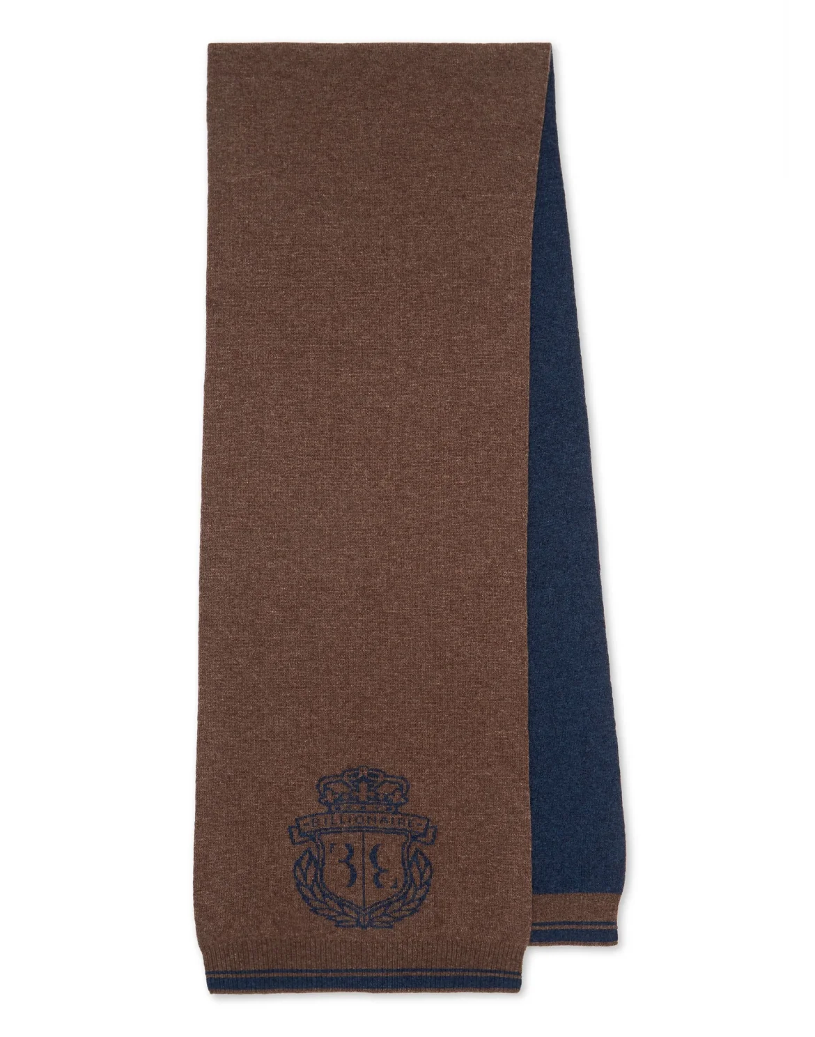 Cashmere Wool Long Scarf, цвет: Коричневый