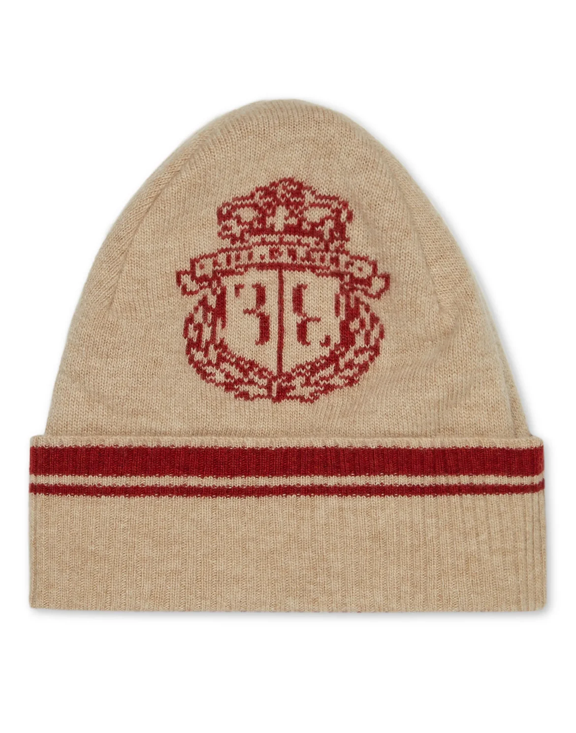 Cashmere Wool Beanie, цвет: Бежевый