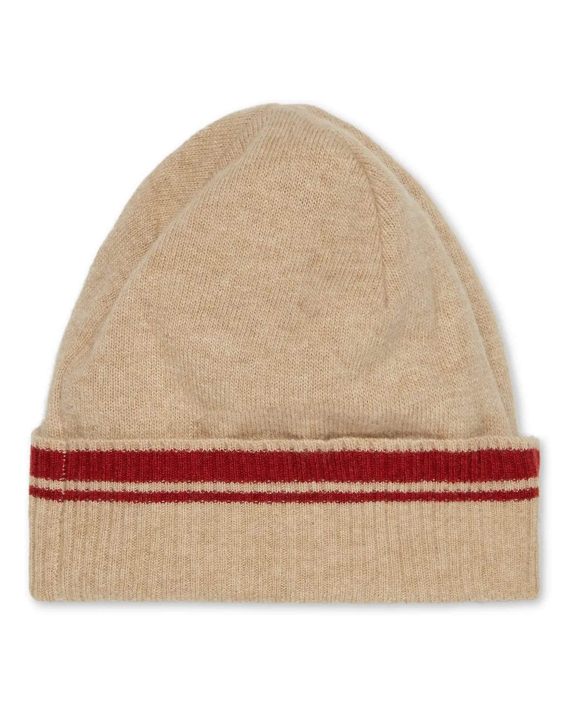 Cashmere Wool Beanie, цвет: Бежевый