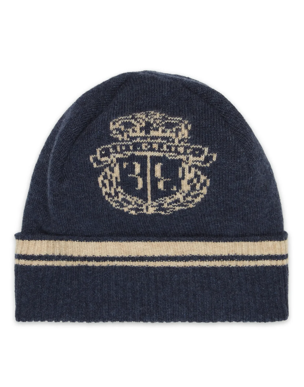 Cashmere Wool Beanie, цвет: Синий