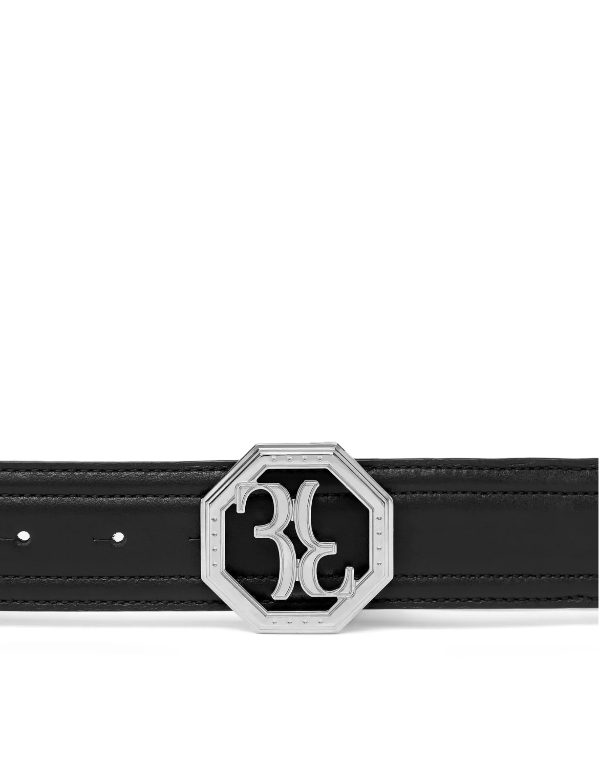Leather Belt, цвет: Черный
