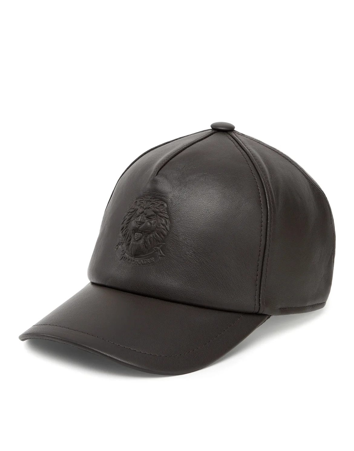 Leather Cap, цвет: Коричневый