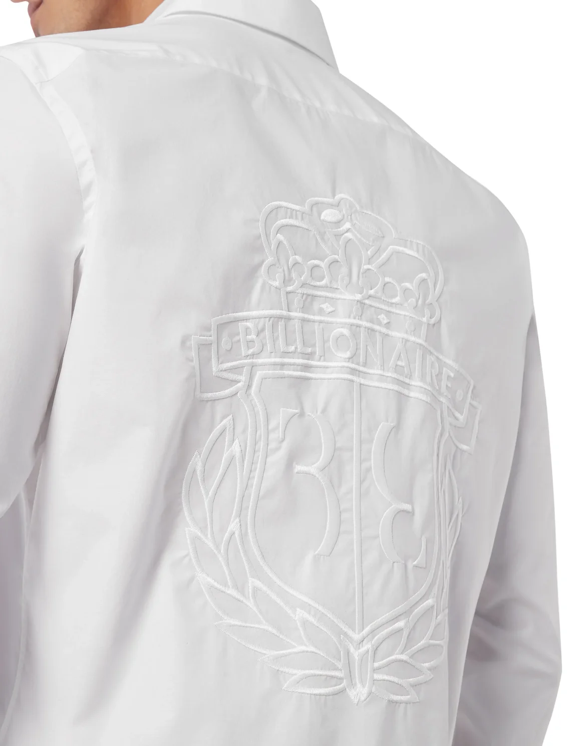 Shirt Silver Cut LS Slim Fit, цвет: Белый