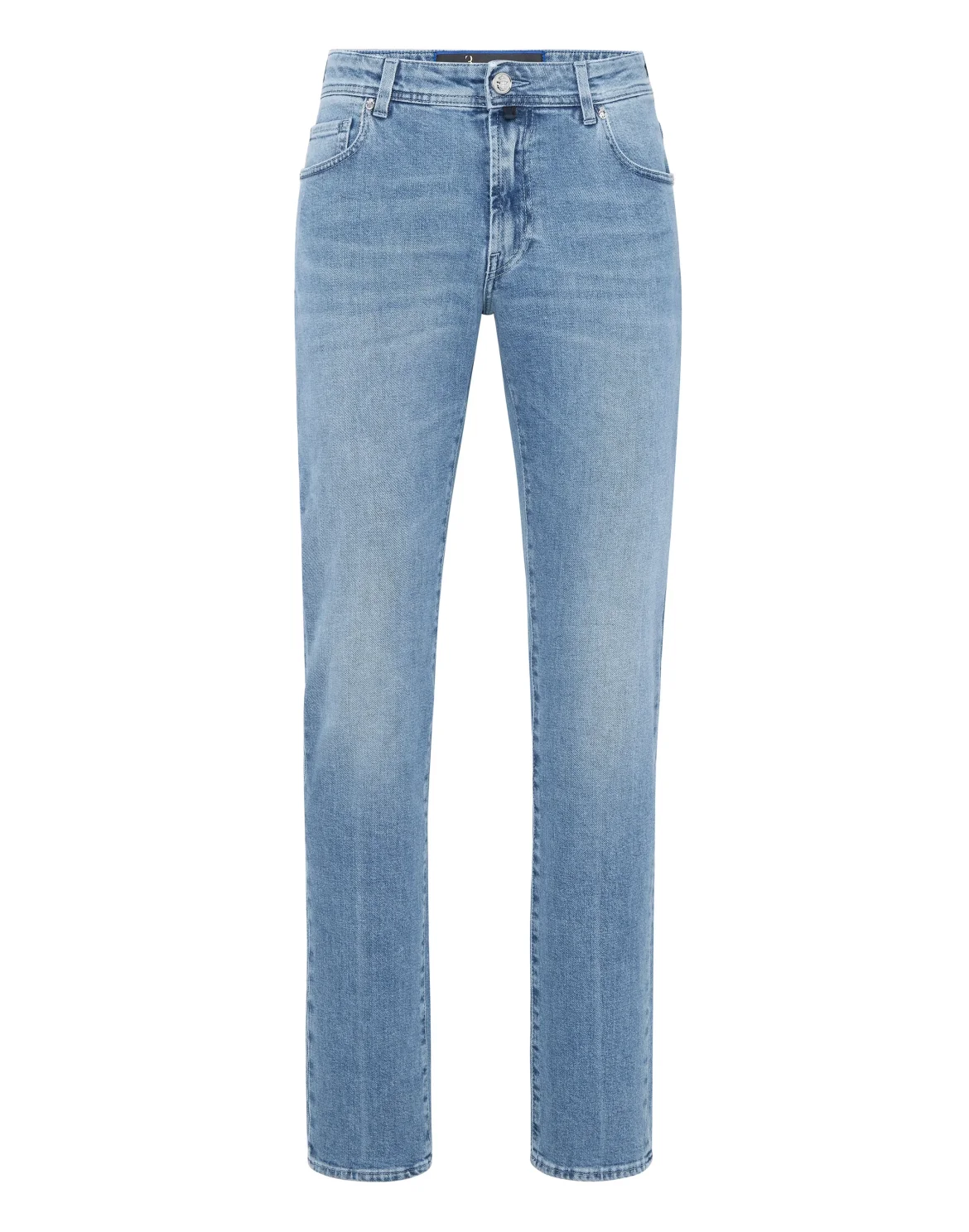 Super Straight Cut Denim Trousers, цвет: Голубой