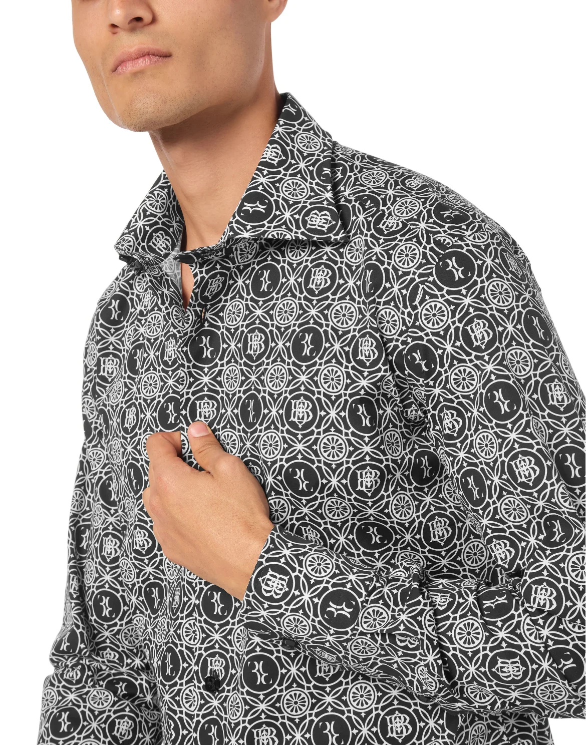Cotton Shirt, цвет: Черный