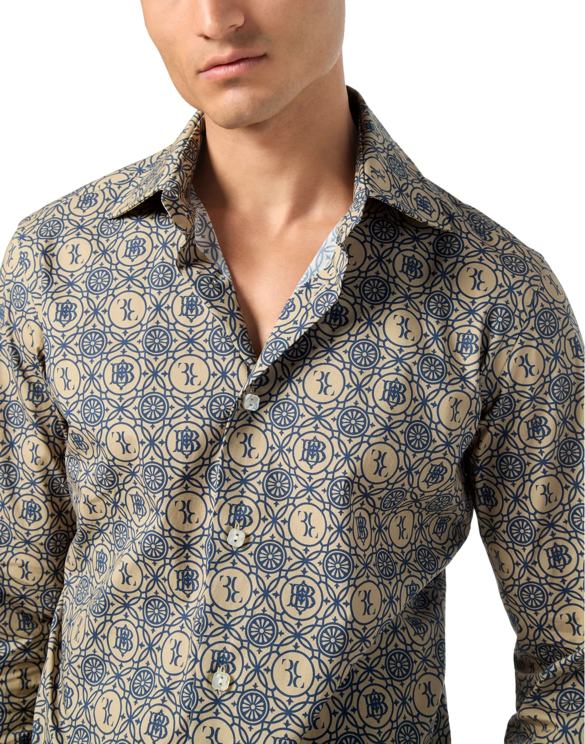 Cotton Shirt, цвет: Бежевый