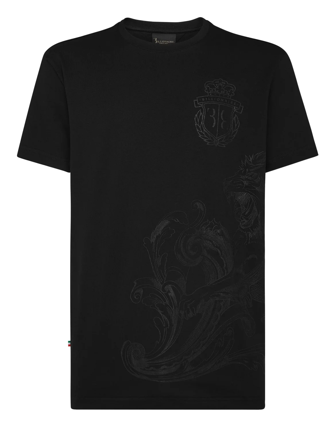 T-shirt Round Neck SS, цвет: Черный