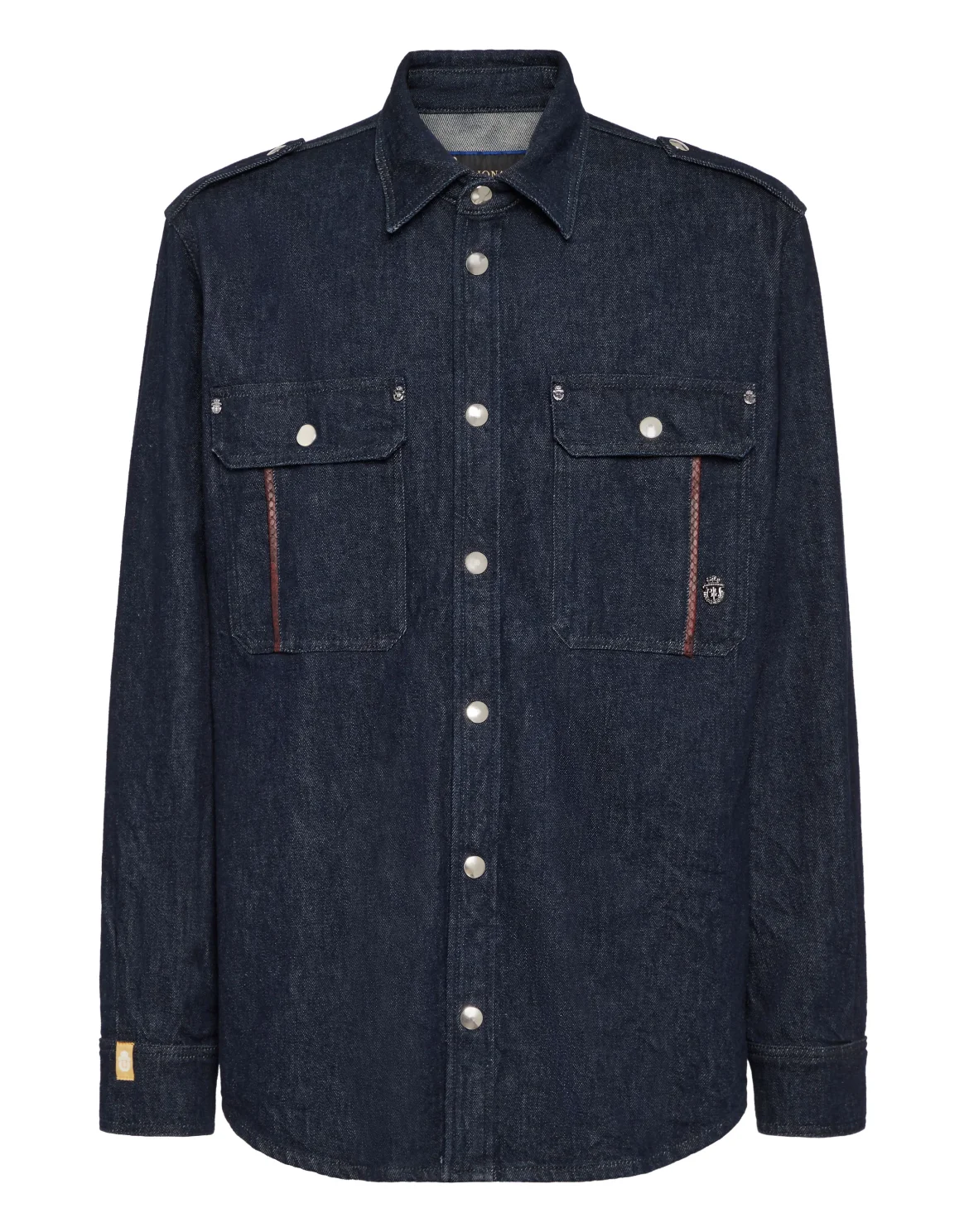 Denim Shirt Python Details, цвет: Серый