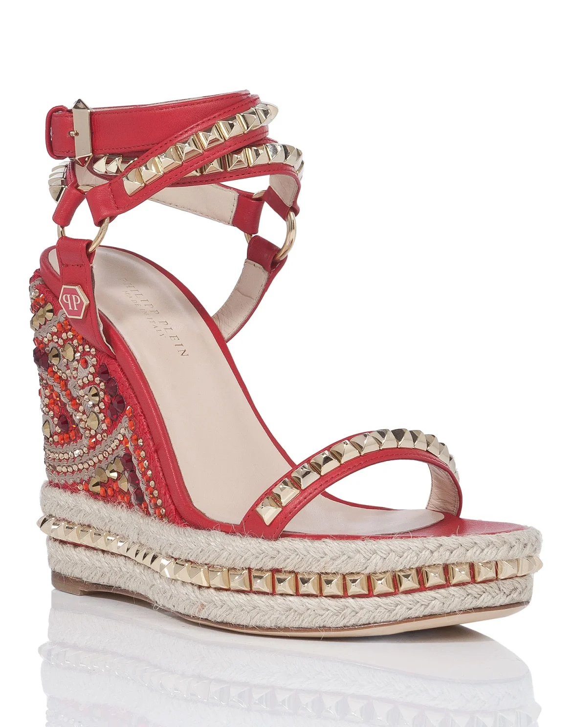 Sandals Wedge "Rouge", цвет: Красный