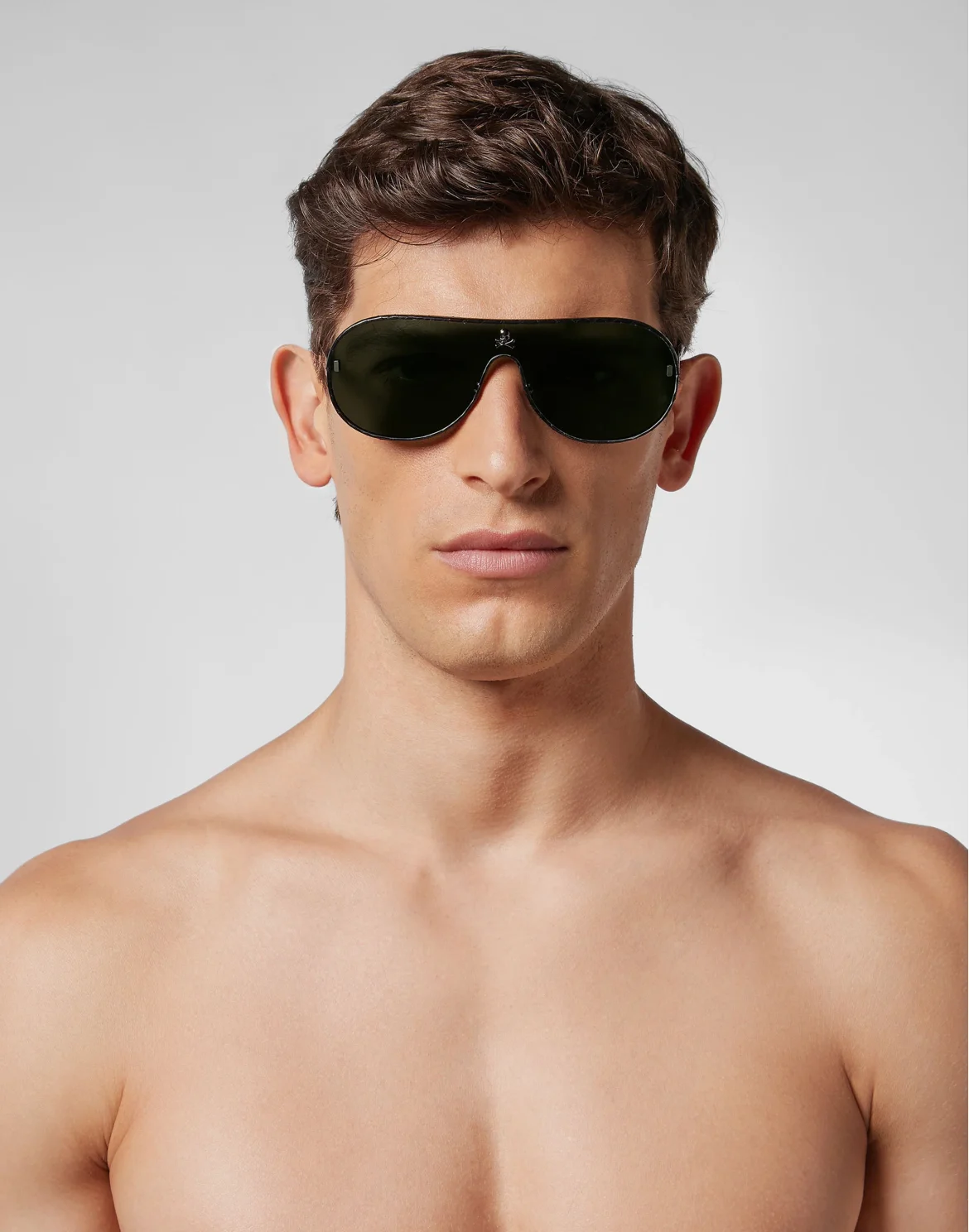Sunglasses Target Leather, цвет: Леопард