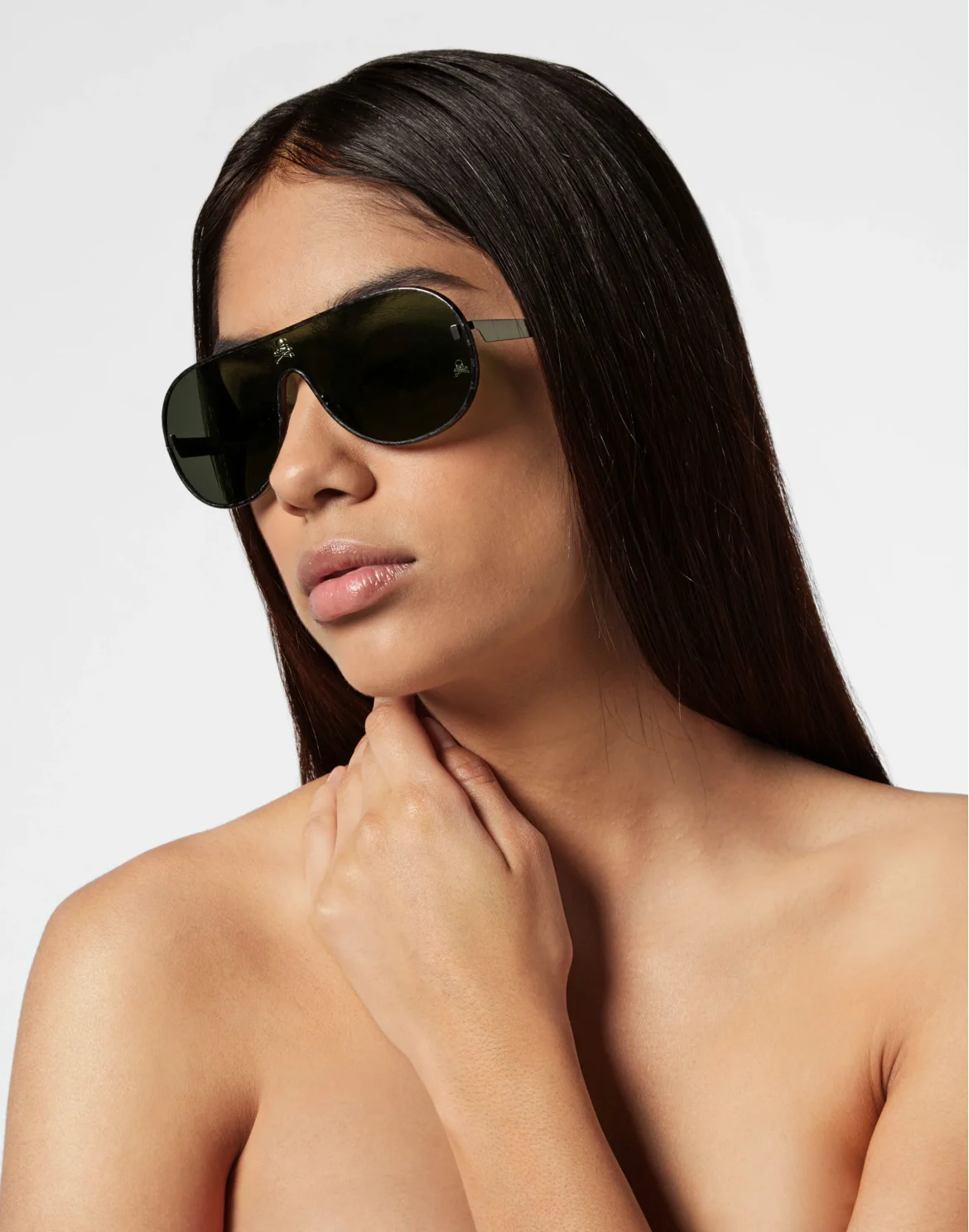 Sunglasses Target Leather, цвет: Леопард