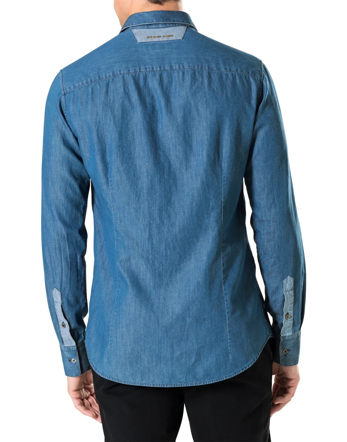 Denim Shirt Ls "Gordon", цвет: Синий