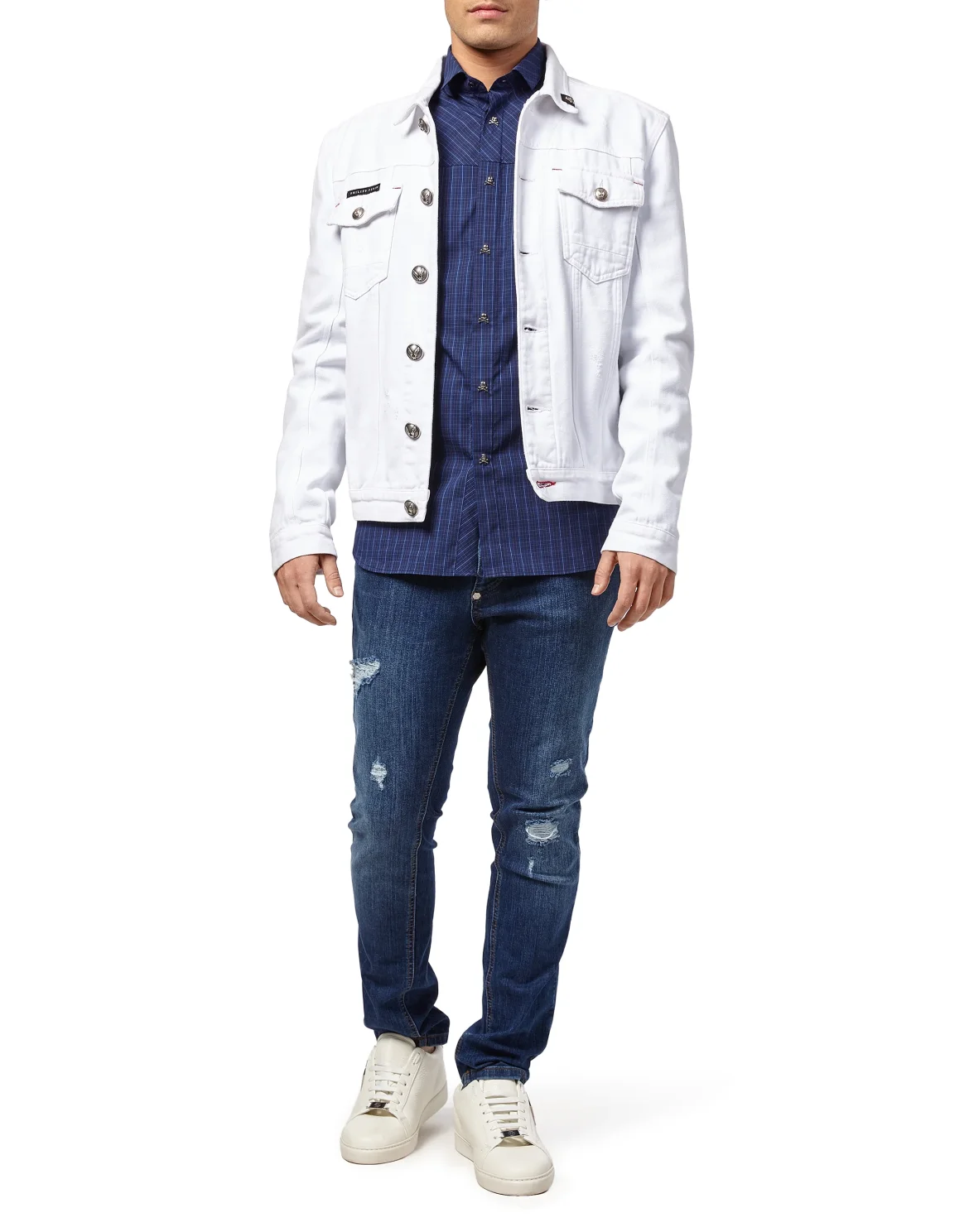 Slim Fit "Don't Look Back", цвет: Синий