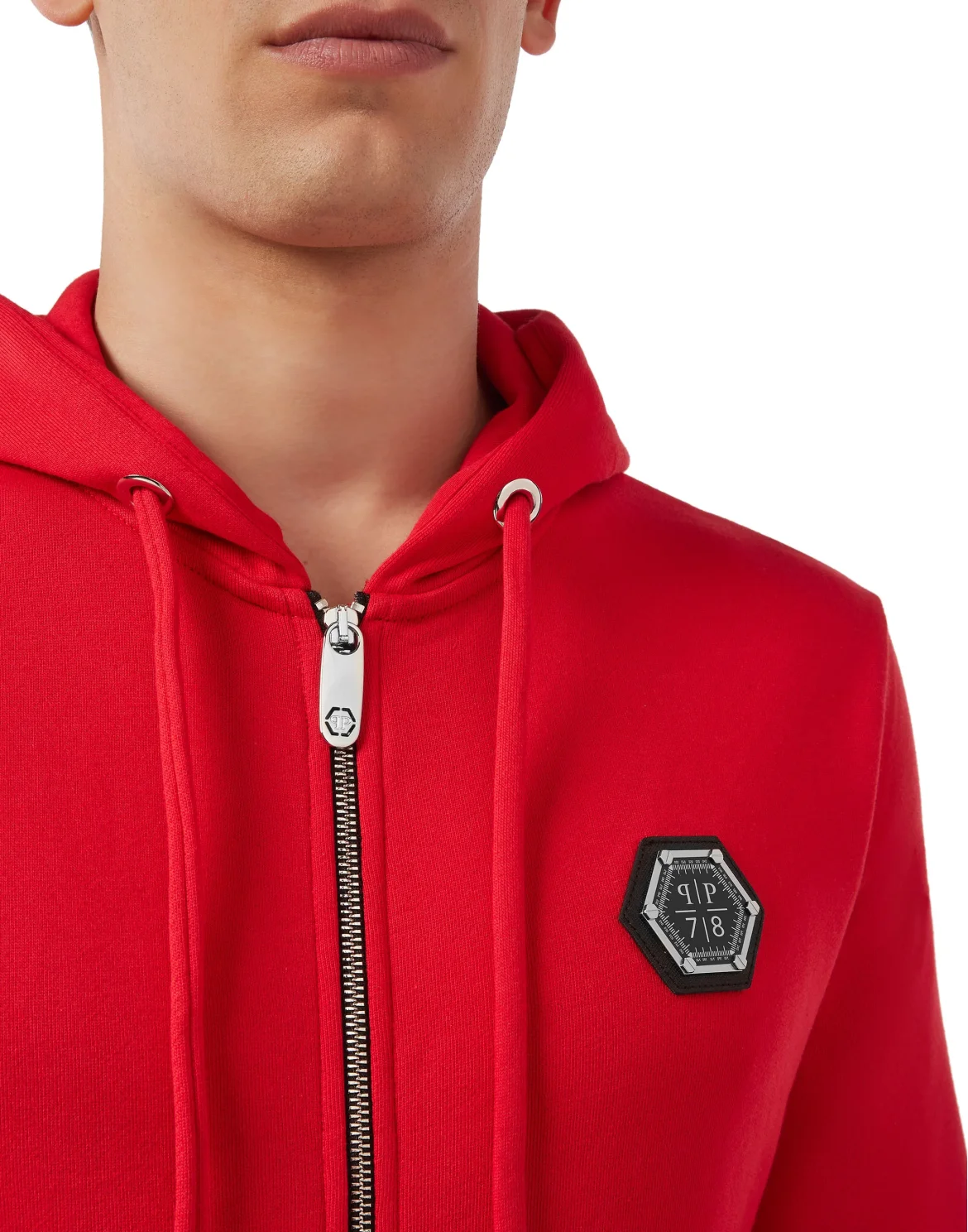 Hoodie Sweatjacket PP78, цвет: Красный