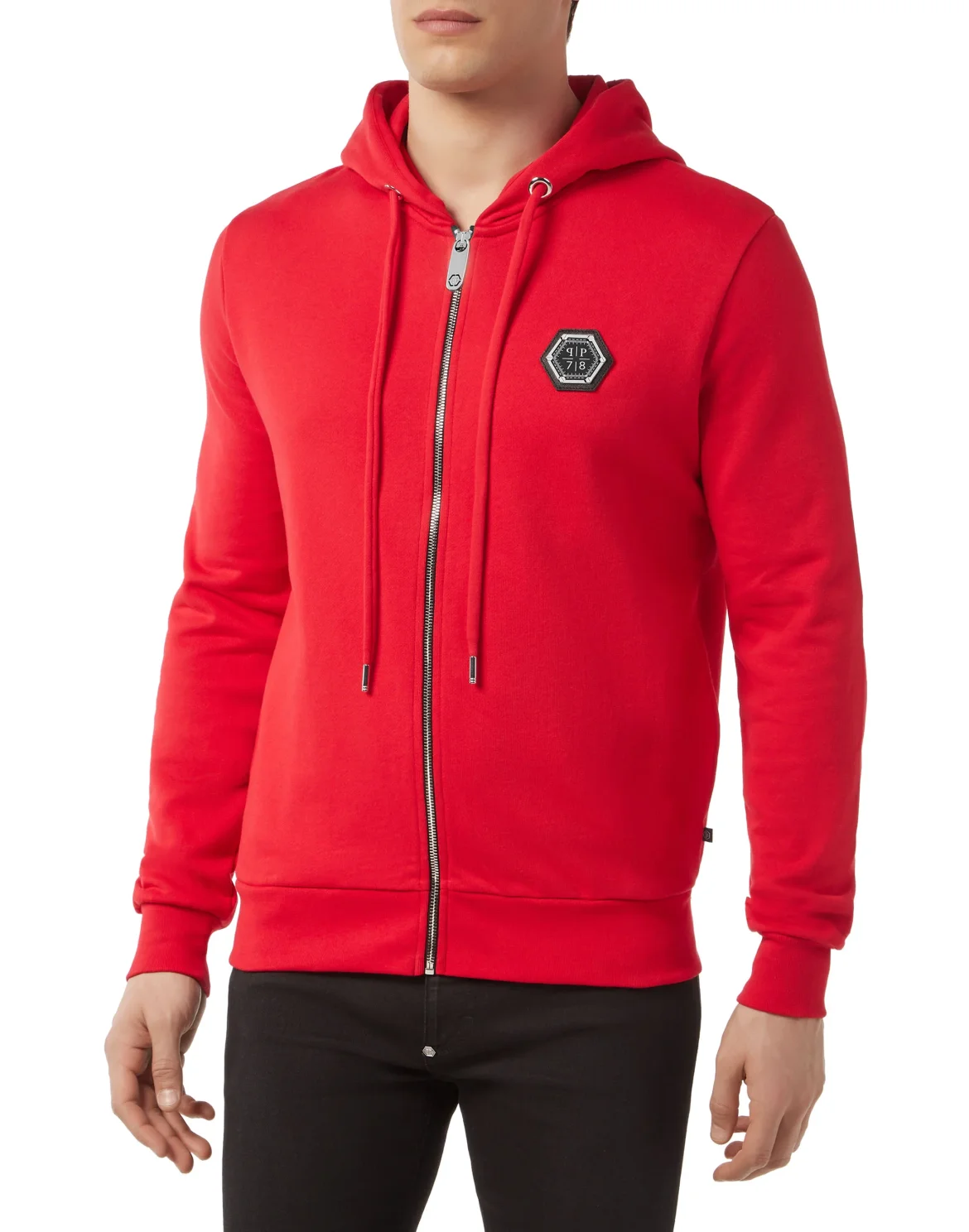 Hoodie Sweatjacket PP78, цвет: Красный