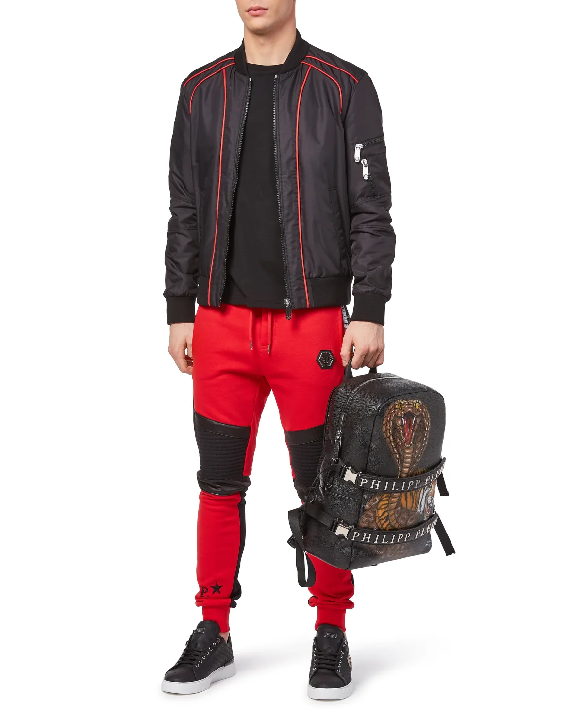 Jogging Trousers "Biggest Mistake", цвет: Красный