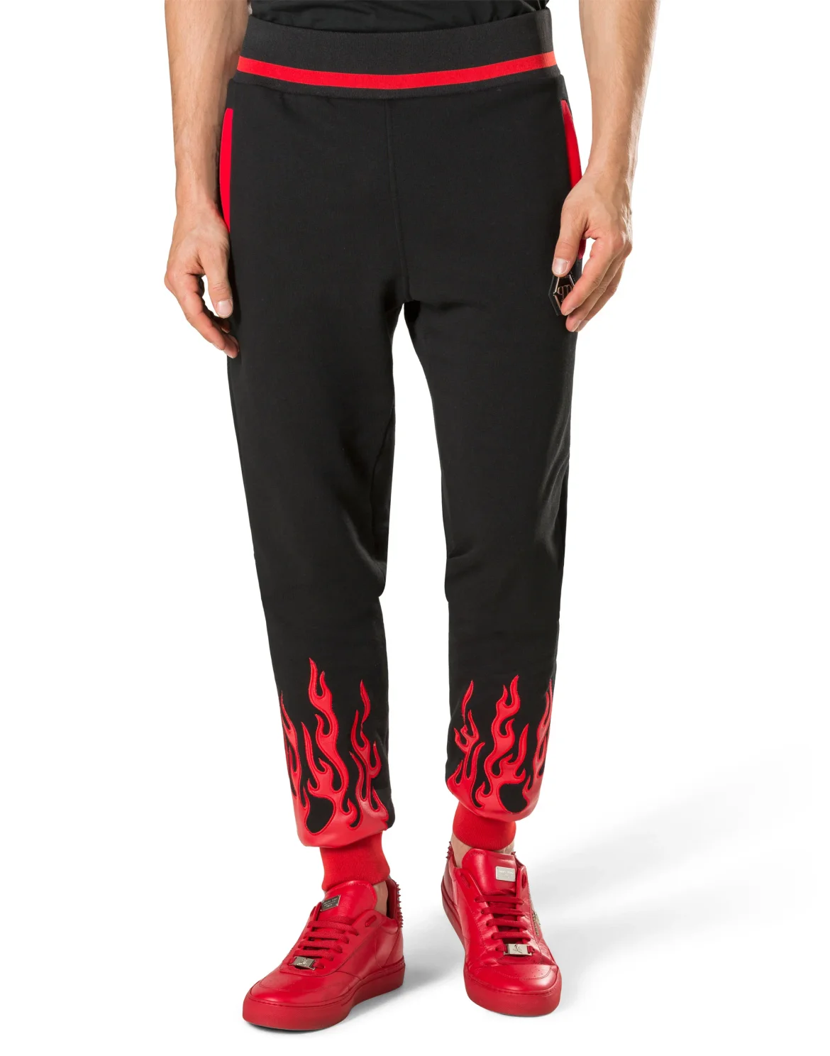 Jogging Trousers "Versus", цвет: Черный
