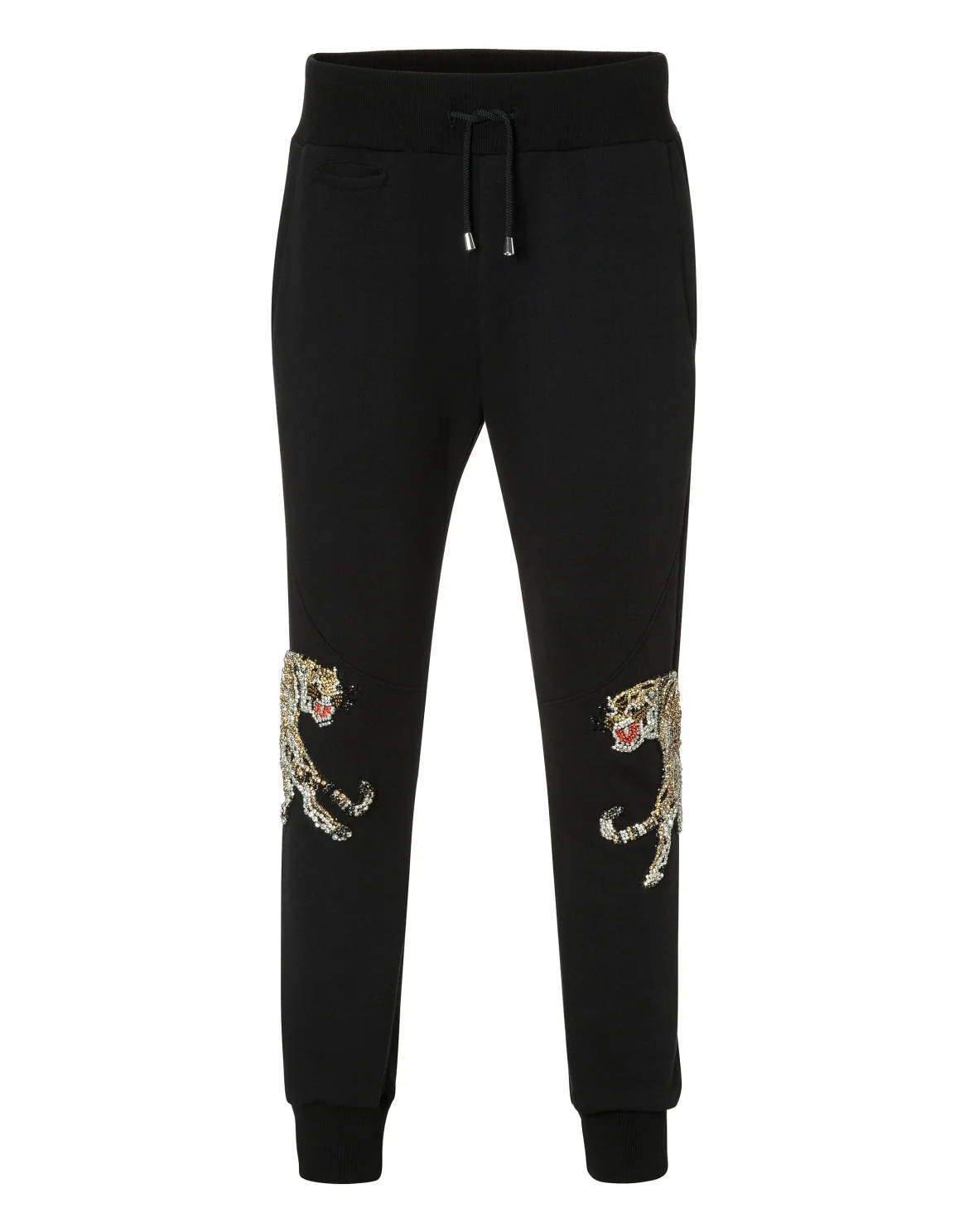 Jogging Trousers "I Don't Want To Wait", цвет: Черный