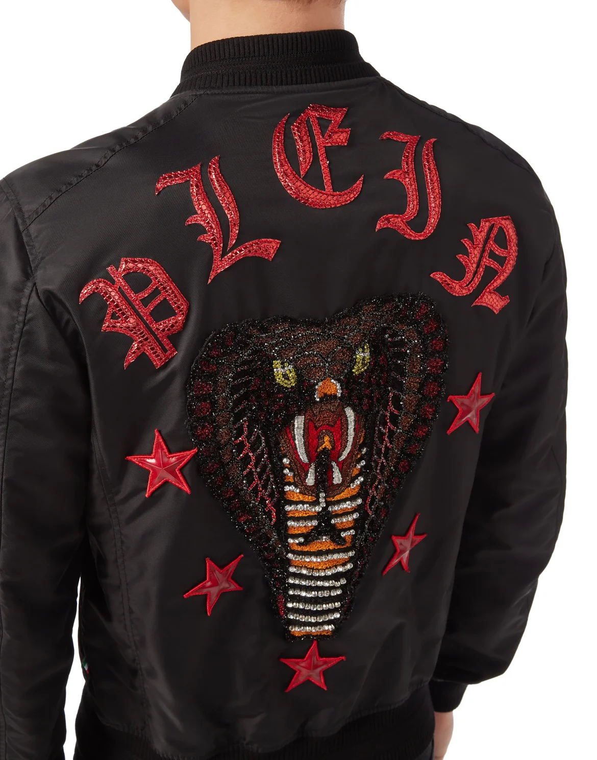 Nylon Jacket "Without me", цвет: Черный