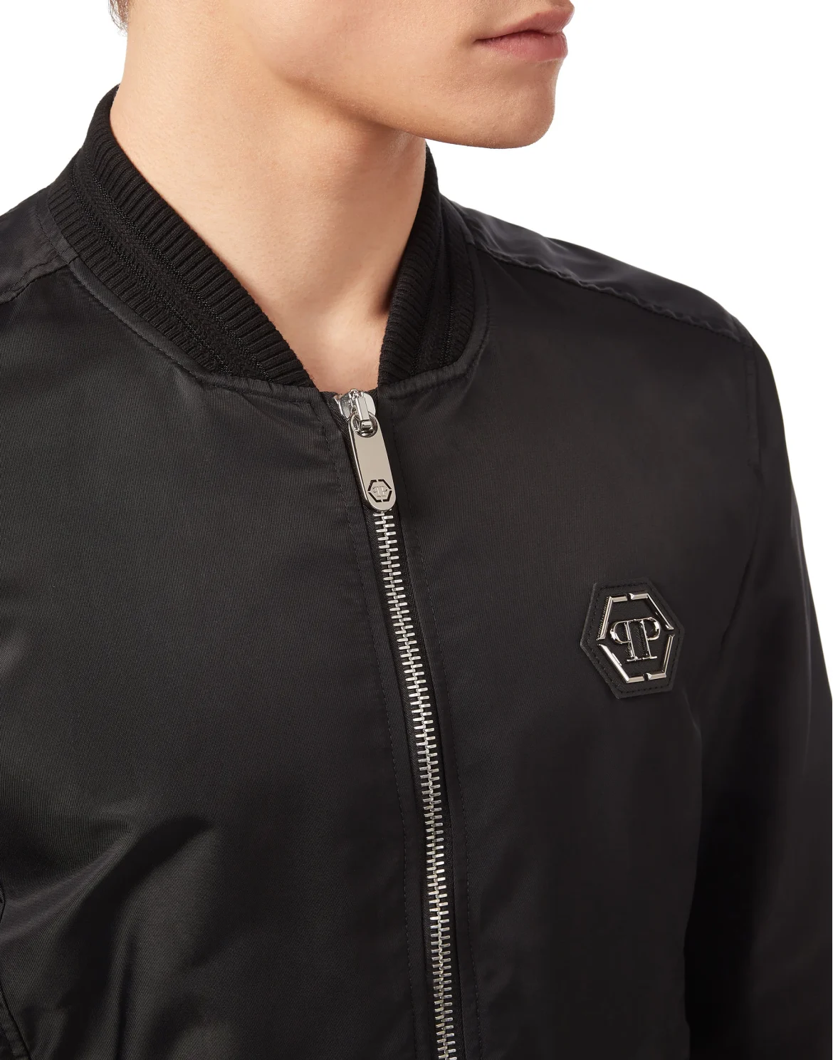 Nylon Jacket "Without me", цвет: Черный