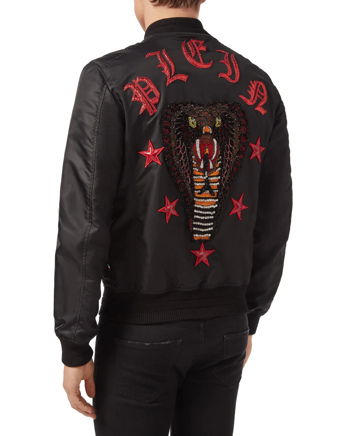 Nylon Jacket "Without me", цвет: Черный