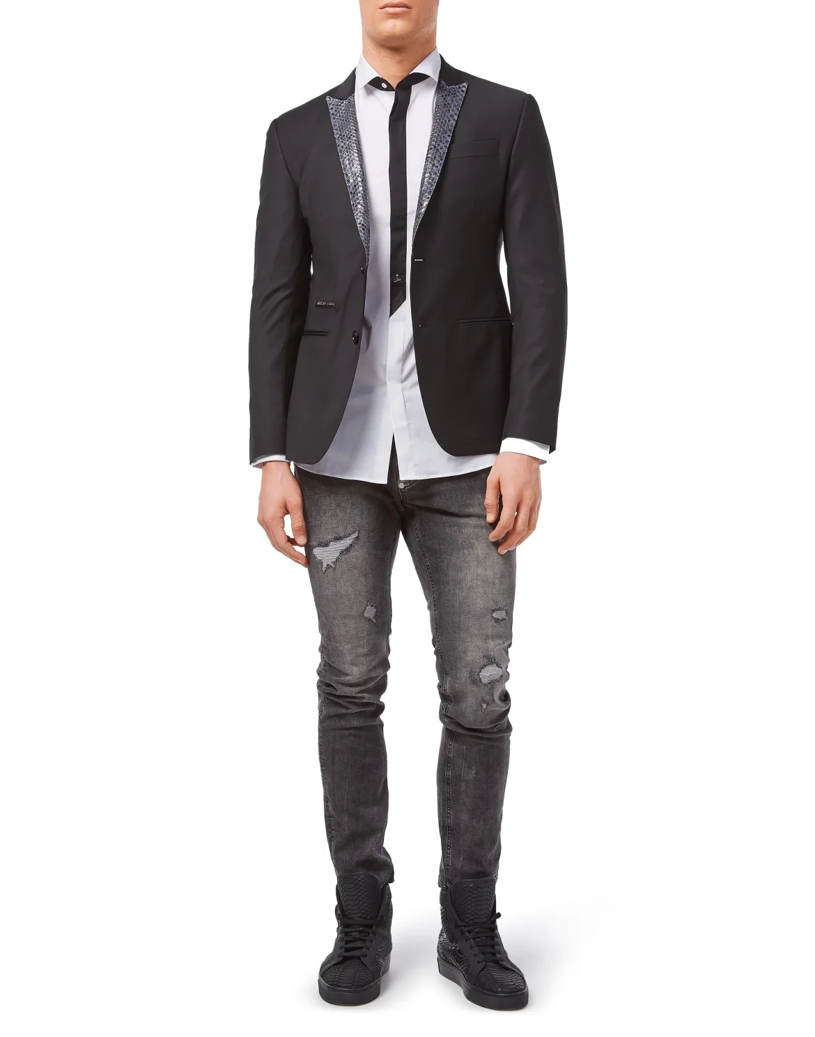 Blazer "Python baby", цвет: Черный